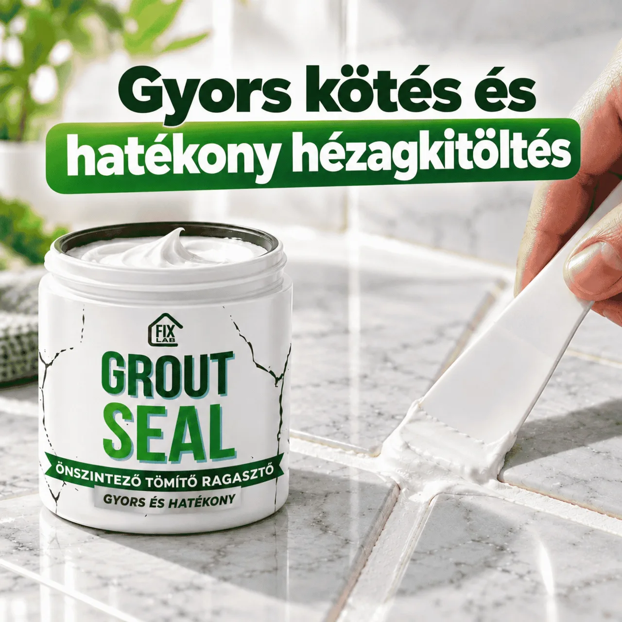 Gyors kötés és hatékony réskitöltés