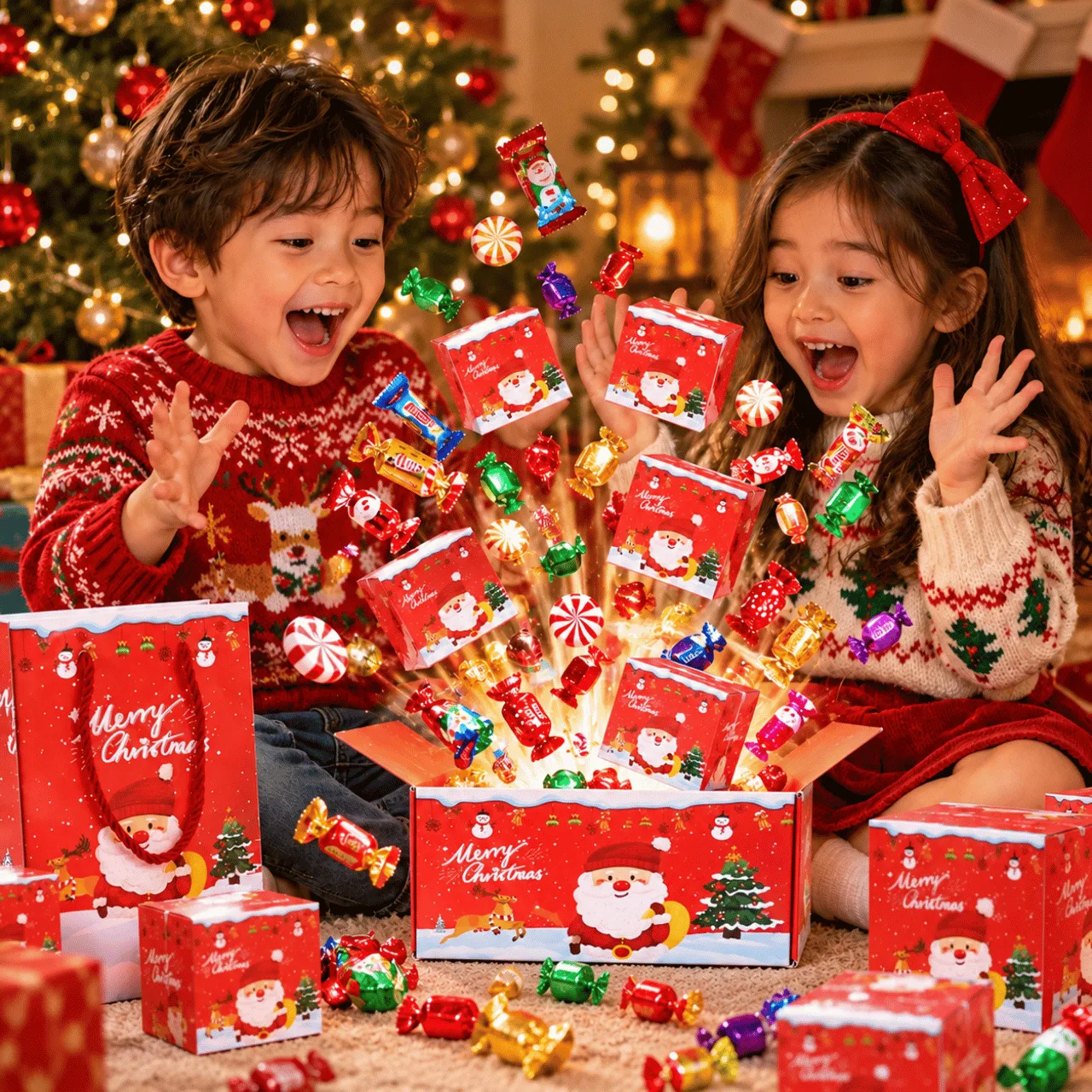 Christmas Surprise Gift Box, PopOut - Image 4