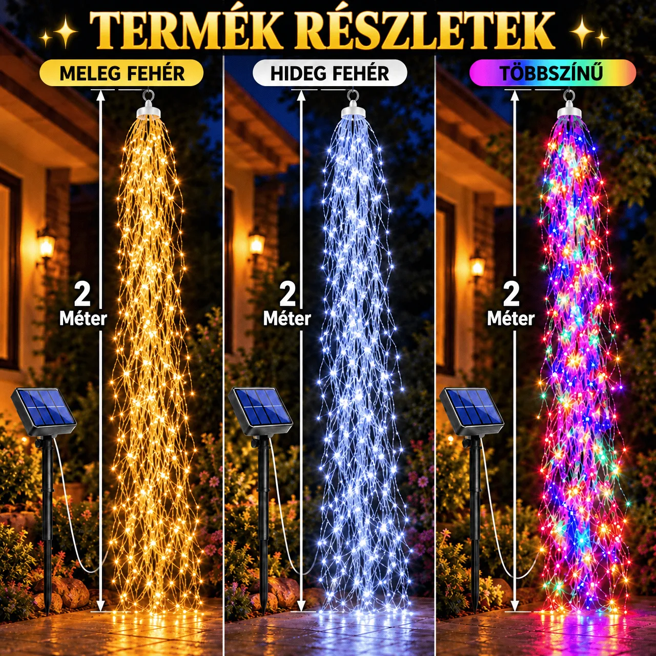 Függő ünnepi fényfüzér, StringLeds - Image 3