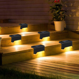 PatioLights, vízálló LED napelemes kerti lámpák (4 db.)