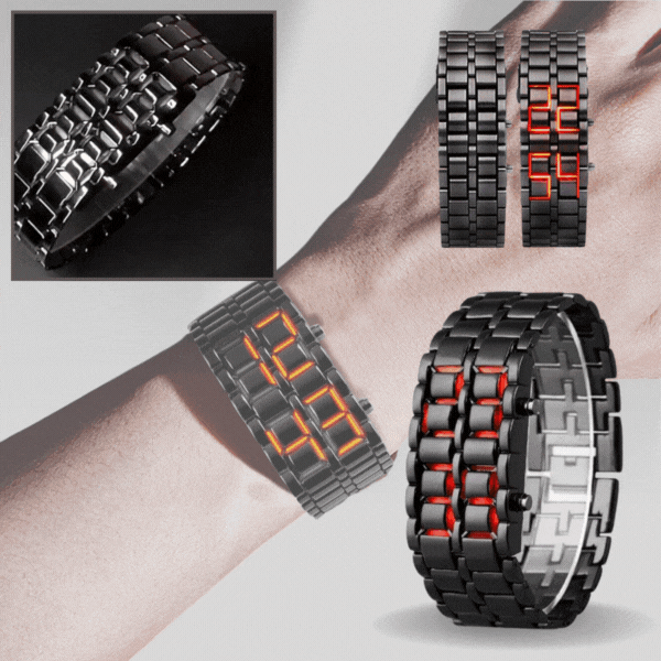 WATCHAIN-TST, Digitális LED karóra TechTime