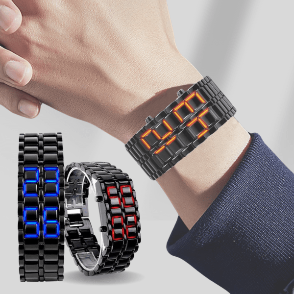WATCHAIN-TST, Digitális LED karóra TechTime