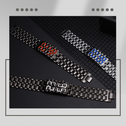 WATCHAIN-TST, Digitális LED karóra TechTime