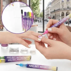 Színes körömművészeti tollkészlet, ArtNails